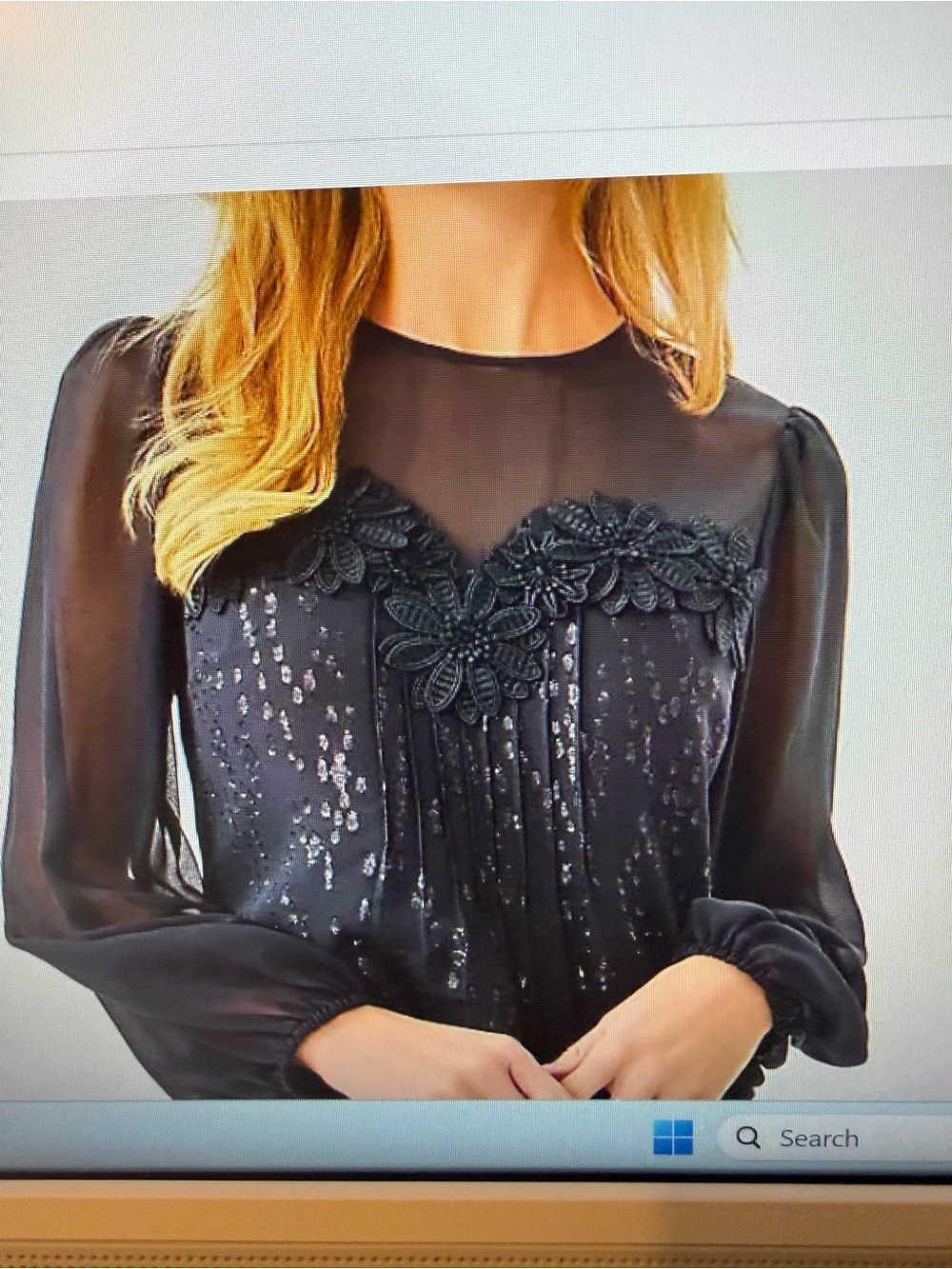 NWT Lilly Pulitzer Gail Dress Noir Fish Clip Chiffon 2